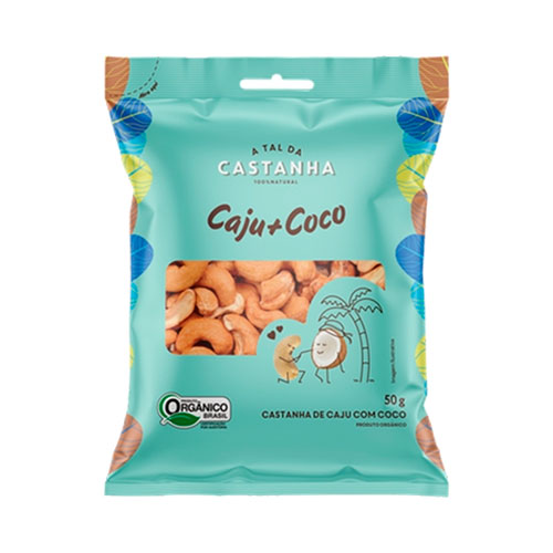 Castanha de Caju com Coco - Orgânica