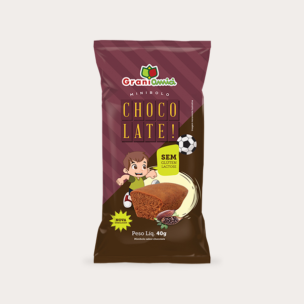 Mini Bolo Chocolate