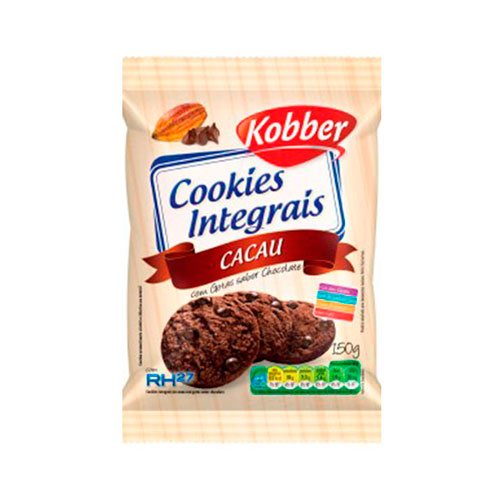 Cookie Integral Cacau + Gotas de Chocolate