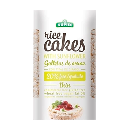 Rice Cake Com Sementes de Girasol