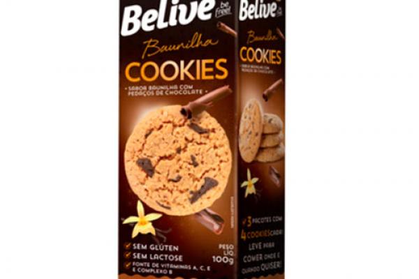 Cookies Baunilha com Chocolate