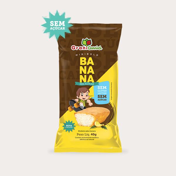 Mini Bolo de Banana