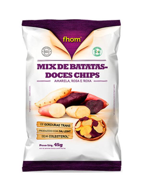 Mix de Batatas Doces - Chips