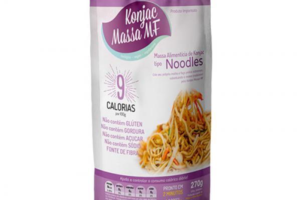 Noodles de Massa Alimentícia de Konjac