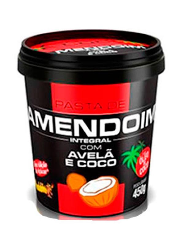 Pasta Amendoim com Avelã e Coco