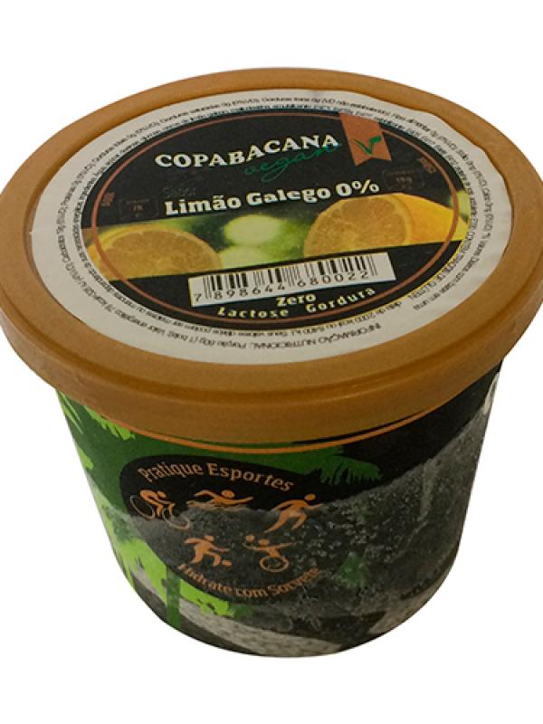 Sorvete de Limão Galego
